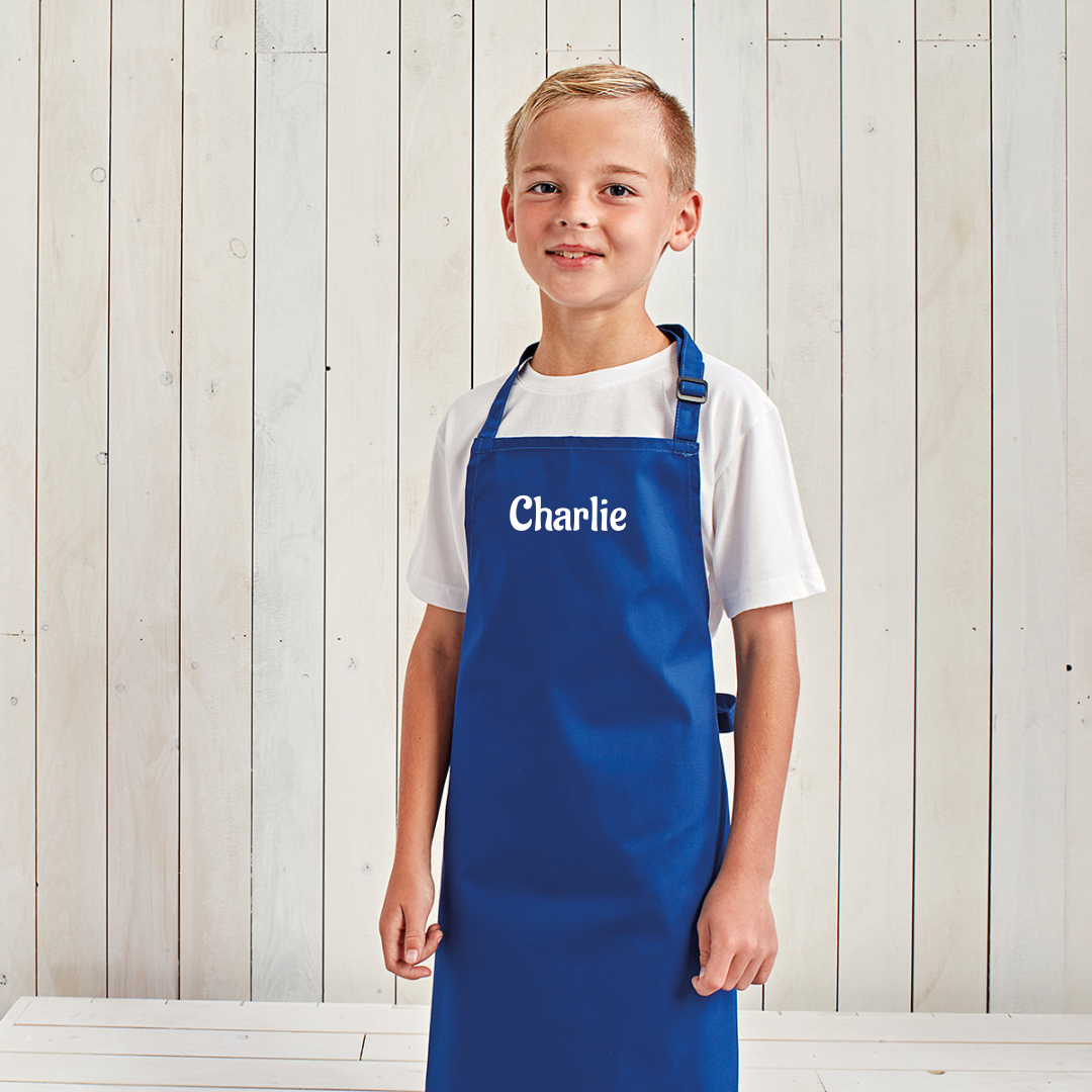 Personalised Printed Kids Apron