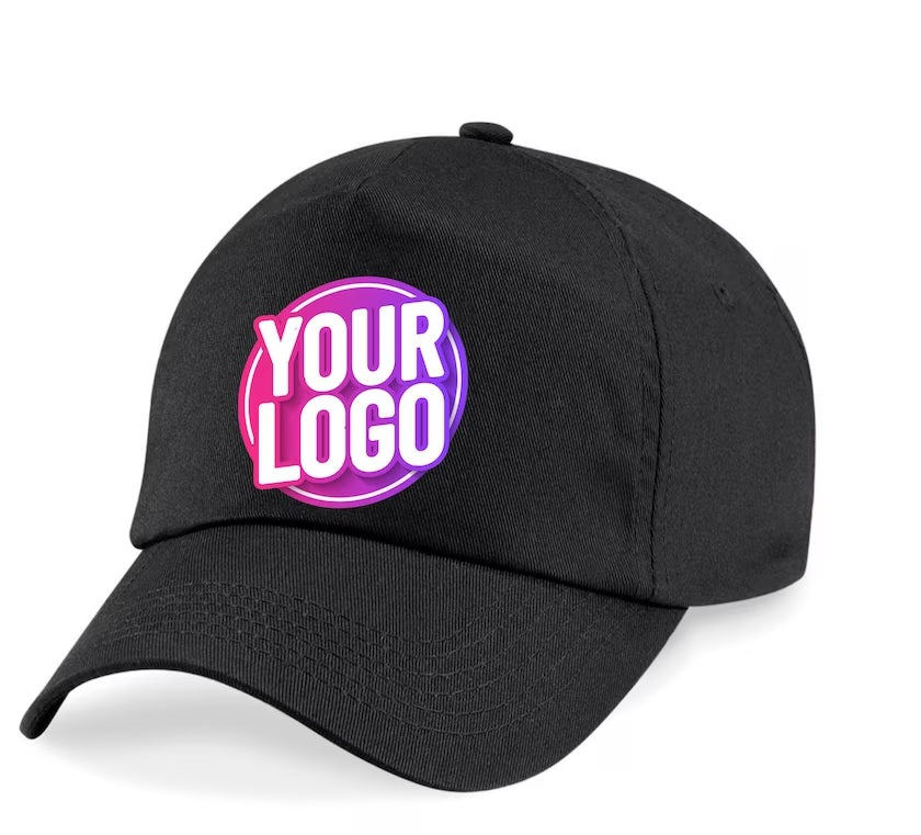 Embroidered Logo Or Text On A Baseball Cap