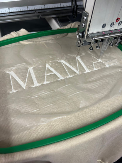 Embroidered MAMA Sweatshirt
