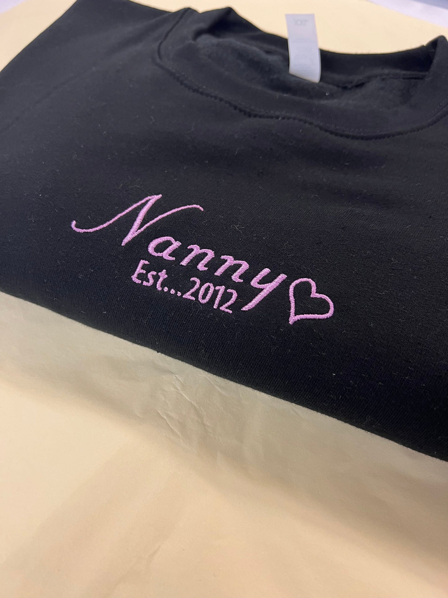 Embroidered Nanny/Granny/ Sweatshirt