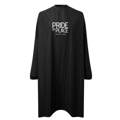 Personalised Salon Gowns Printed Logo Black